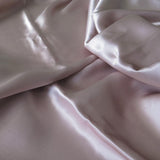 Tea Rose Sandwash Satin — lightweight and soft with a smooth luster satin finish, 100% mulberry silk, 140cm wide