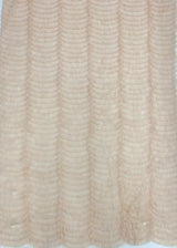 Pink Ruffled Tulle — soft, 100% nylon, 135cm wide