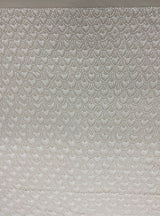 Ivory Embellished Tulle — featuring hand-beading and sequins, 60% nylon 40% polyester, 130cm wide