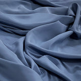 Wedgewood Crepe De Chine — lightweight with a low-sheen matte finish and a soft, fluid drape, 100% mulberry silk, 137cm wide