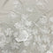 3D Embroidered tulle (1361) Ivory