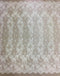 Remnant Beaded Floral Lace (1618bd) Ivory