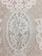 Remnant Ornamental Corded Lace (1633) Ivory
