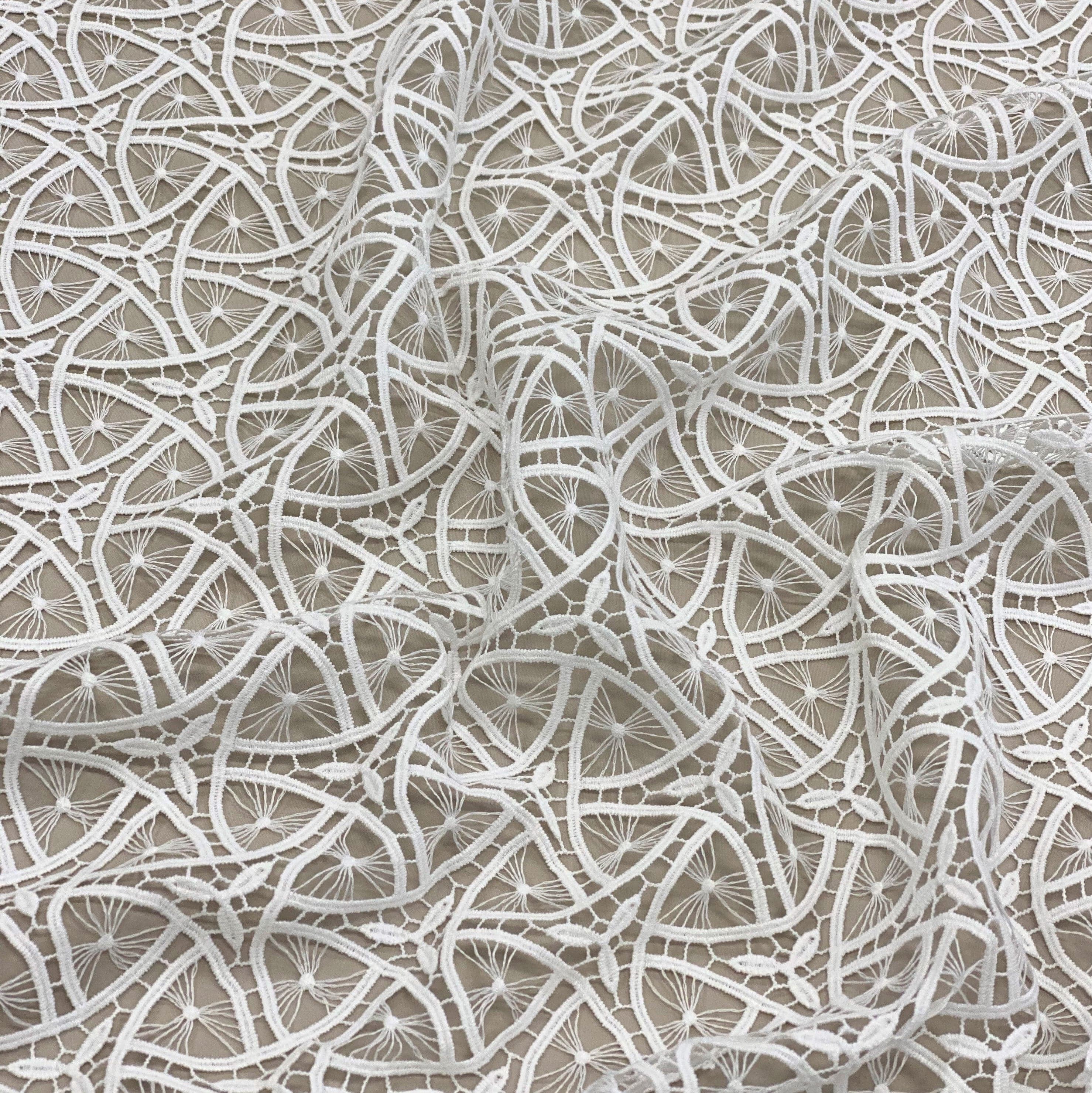 Ivory Guipure Lace Lb2001