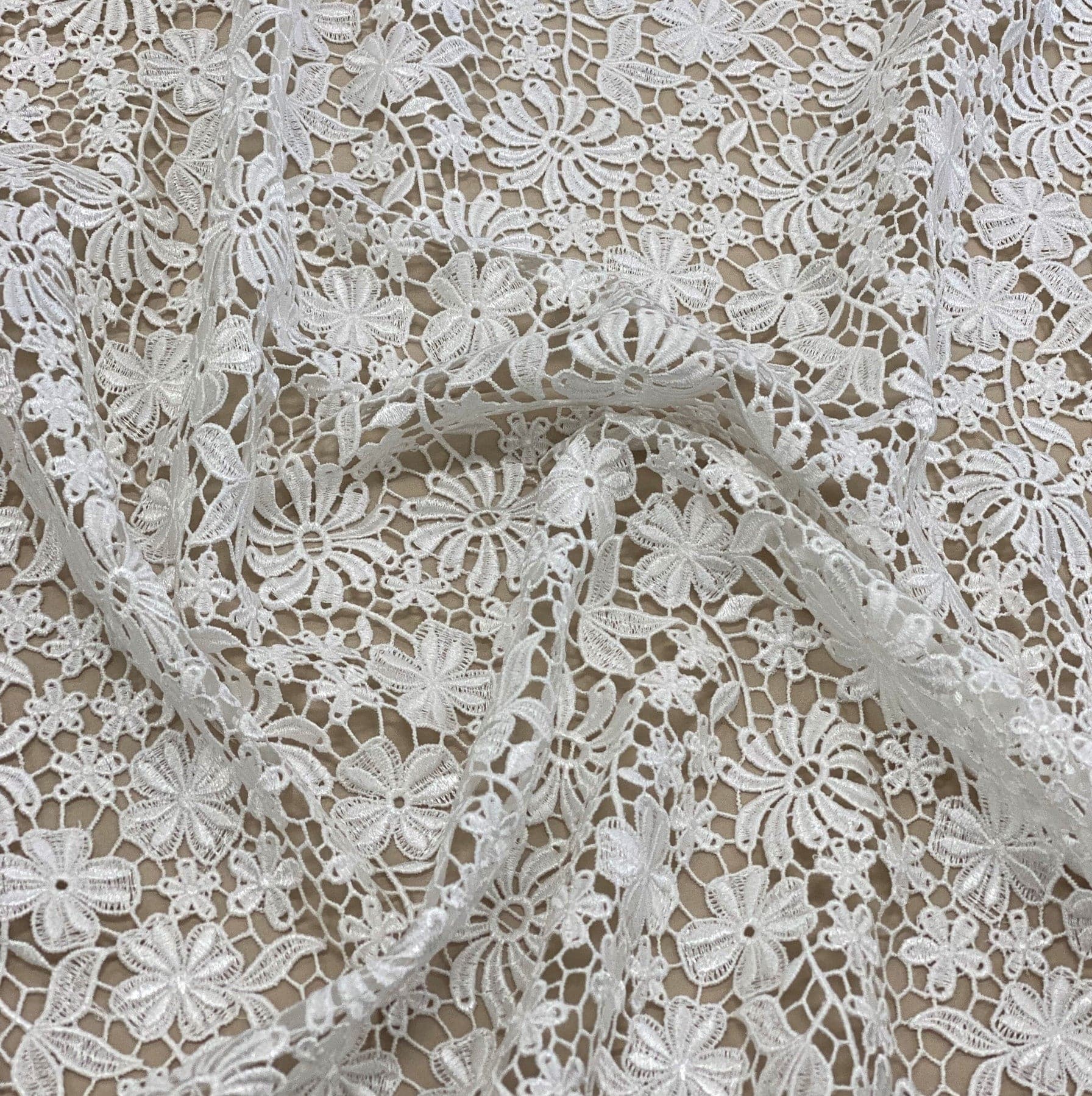 Ivory Guipure Lace Ebba main image 0