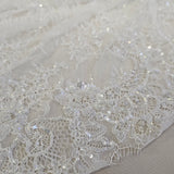Signature Beaded fine lace (1650bd) Ivory