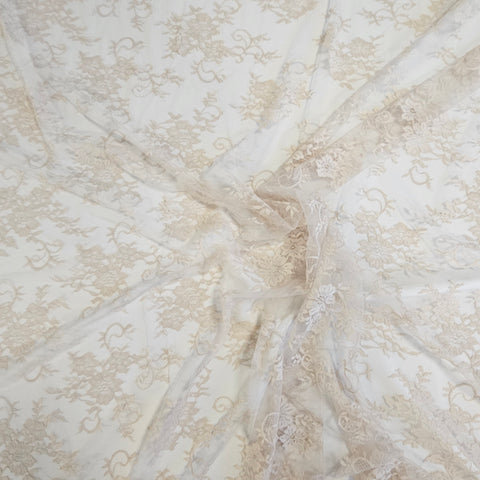 Fine floral lace (1659) Nude