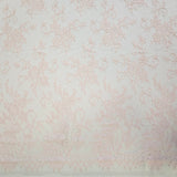 Peony Fine Floral Lace — featuring scalloped edges and floral motifs, 130cm wide
