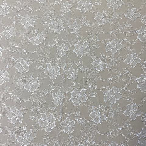 Floral Lace (1666) Ivory