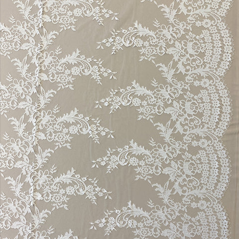 Floral Lace (1667) Ivory
