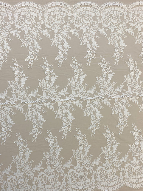Floral Lace (1667) Ivory