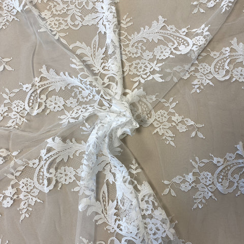 Floral Lace (1667) Ivory
