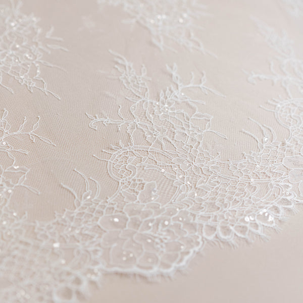Beaded Lace (1677BD) - Ivory