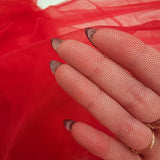 Deep Red 1D Tulle — lightweight and soft, 100% nylon, 160cm wide