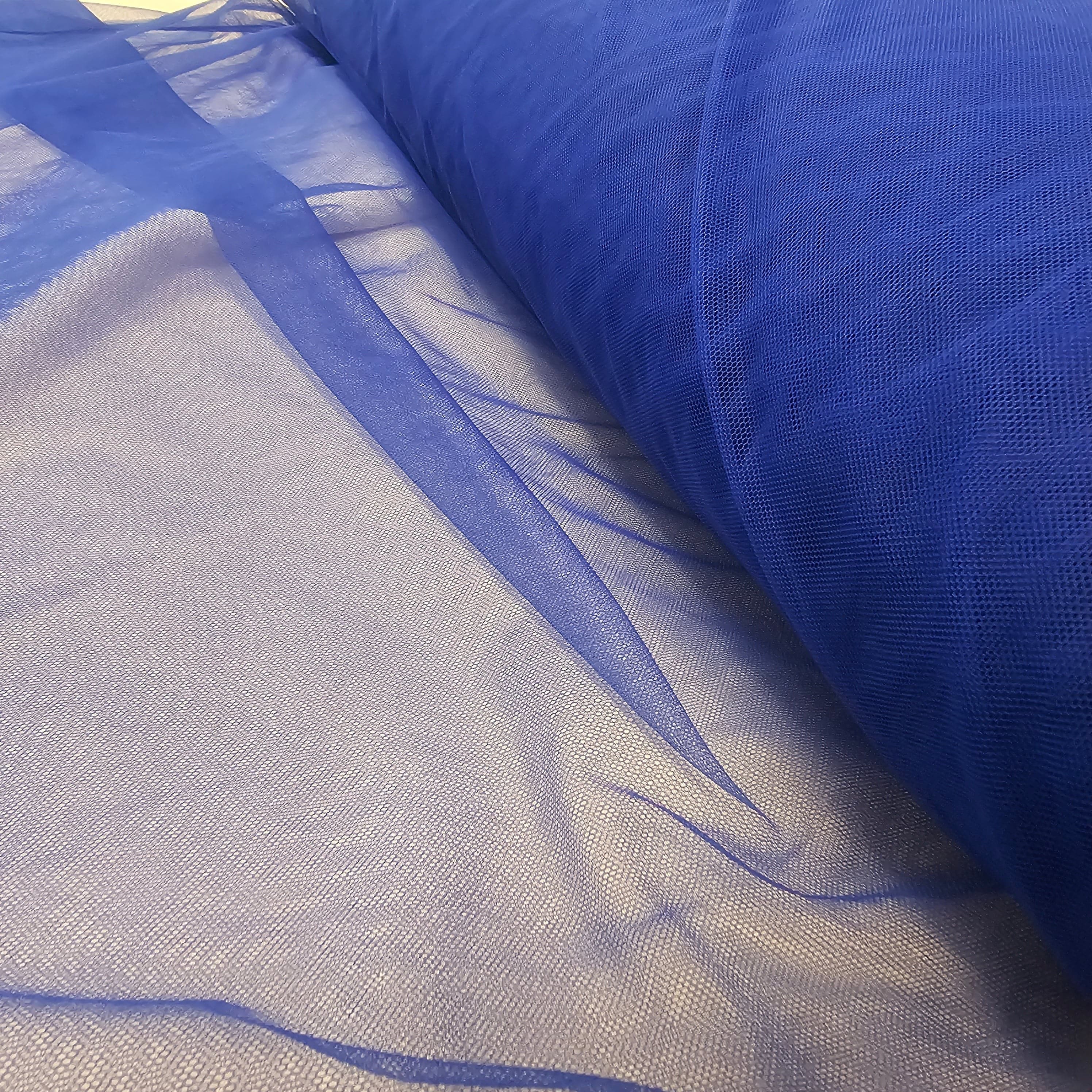 Midnight 1D Tulle — lightweight and soft, 100% nylon, 160cm wide