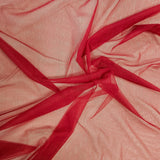 Rust 1D Tulle — lightweight and soft, 100% nylon, 160cm wide