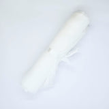 Remnant Organza Silk White