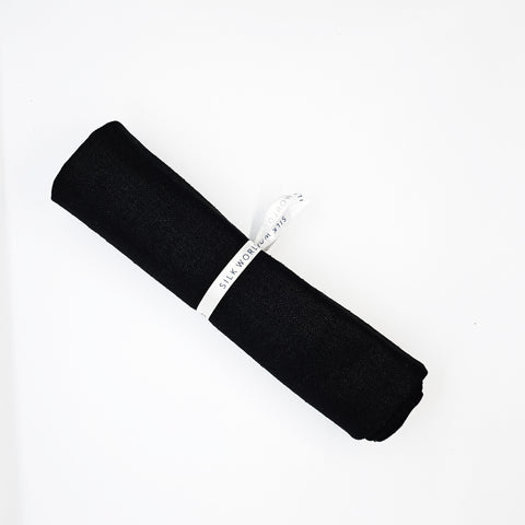 Remnant Crepe De Chine Black