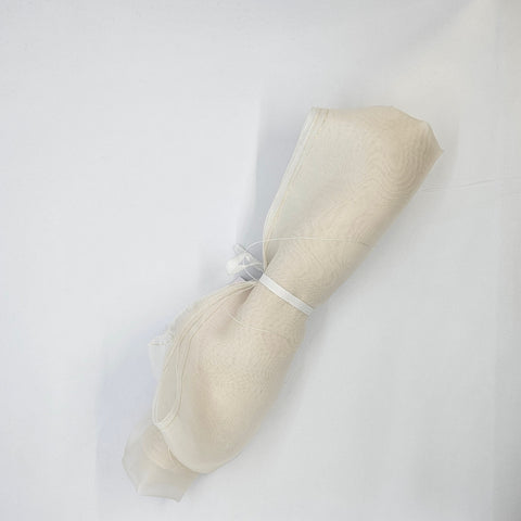 (Remnant) Organza - Bone