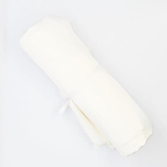 Ivory Silk Satin 25mm — a medium-heavy weight silk satin with a lustrous finish, 100% mulberry silk