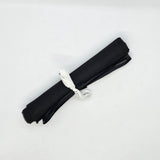 Remnant Crinkle Chiffon Black