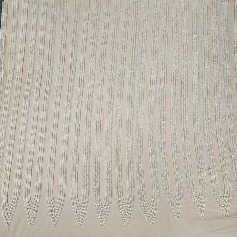 Beaded Tulle (K26176) Ivory
