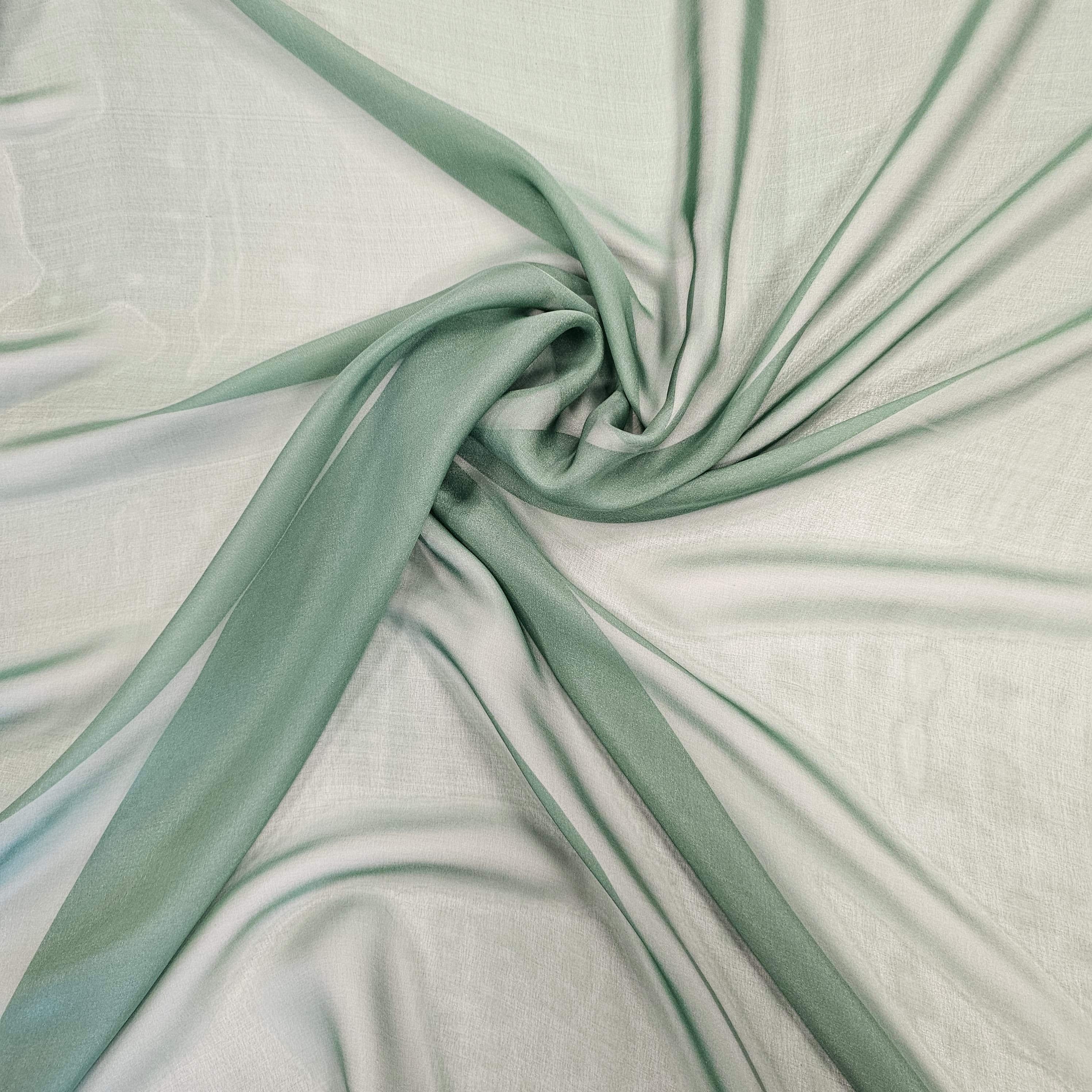 Satin Chiffon Forest
