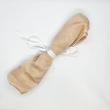 Nude Habotai — soft with a light, airy drape and a smooth satin finish, 100% mulberry silk, 140cm wide