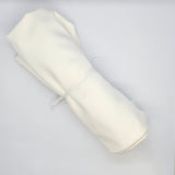 Remnant Stretch Polyester Satin Ivory