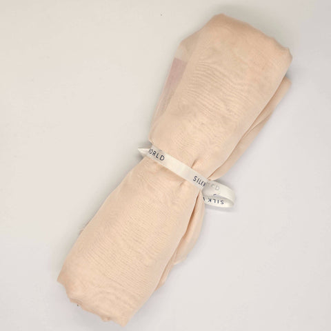 Remnant Satin Chiffon Peony