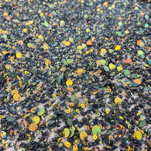 Sequin Tulle (K26259) Antique/7