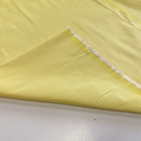 Polyester Dupion Pastel Yellow