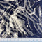 Printed Devore Navy