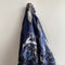 Printed Devore Navy