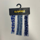 Remnant Embellished Trim Bundle - Blue
