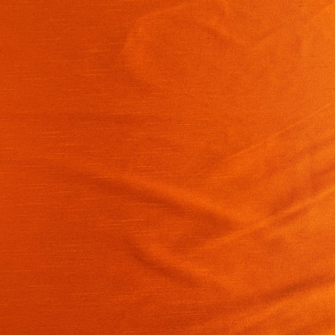 Polyester Dupion Burnt Orange