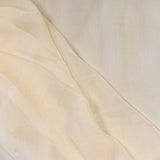 Crinkle Silk Chiffon - Cream