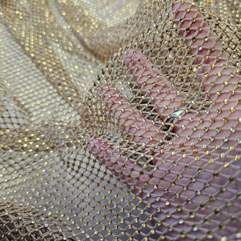Diamante Mesh Mousse