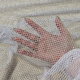 Diamante Mesh Optic Silver