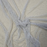Diamante Mesh Optic Silver
