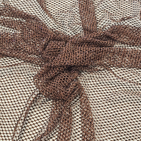 Diamante Mesh Burgundy