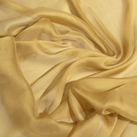Satin Chiffon - Gold
