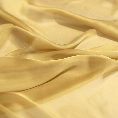 Satin Chiffon - Gold