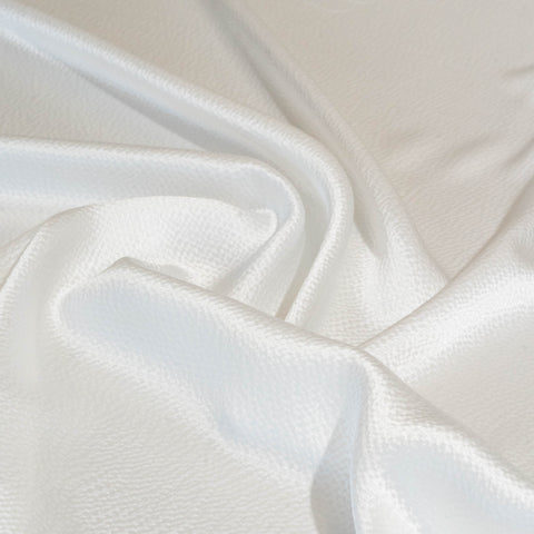 Hammered Satin Ivory