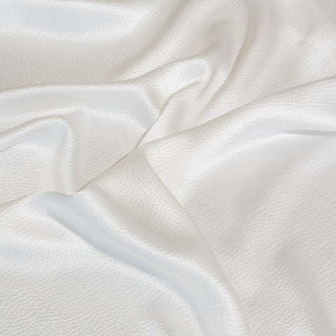 Hammered Satin Ivory