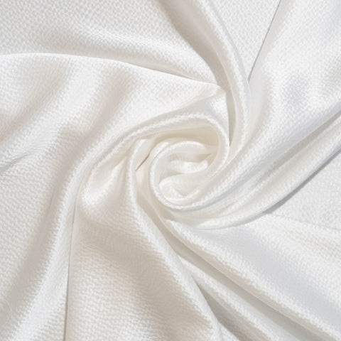 Hammered Satin Ivory