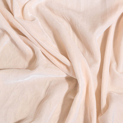 Metallic Velvet Champagne