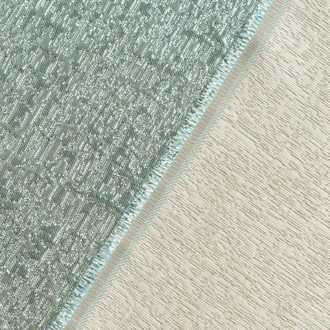 Metallic Jacquard (Y399) - Spearmint