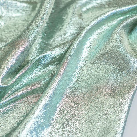 Metallic Jacquard (Y399) - Spearmint