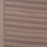 Skin Spot Stripe Embroidered Tulle — featuring scalloped edges, 50% nylon 50% rayon, 130cm wide